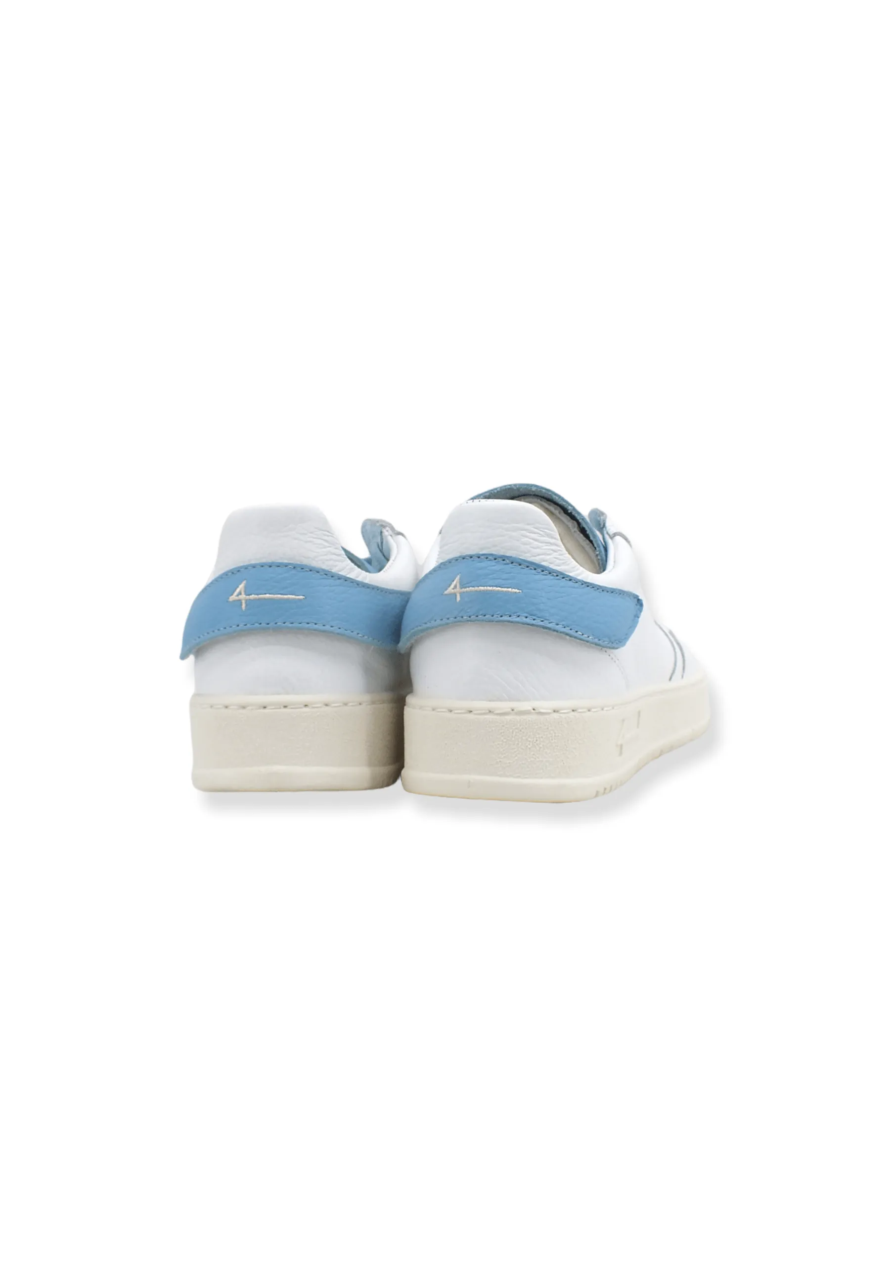 4LINE Fourline Sneaker Low Max Bianco Celeste X03