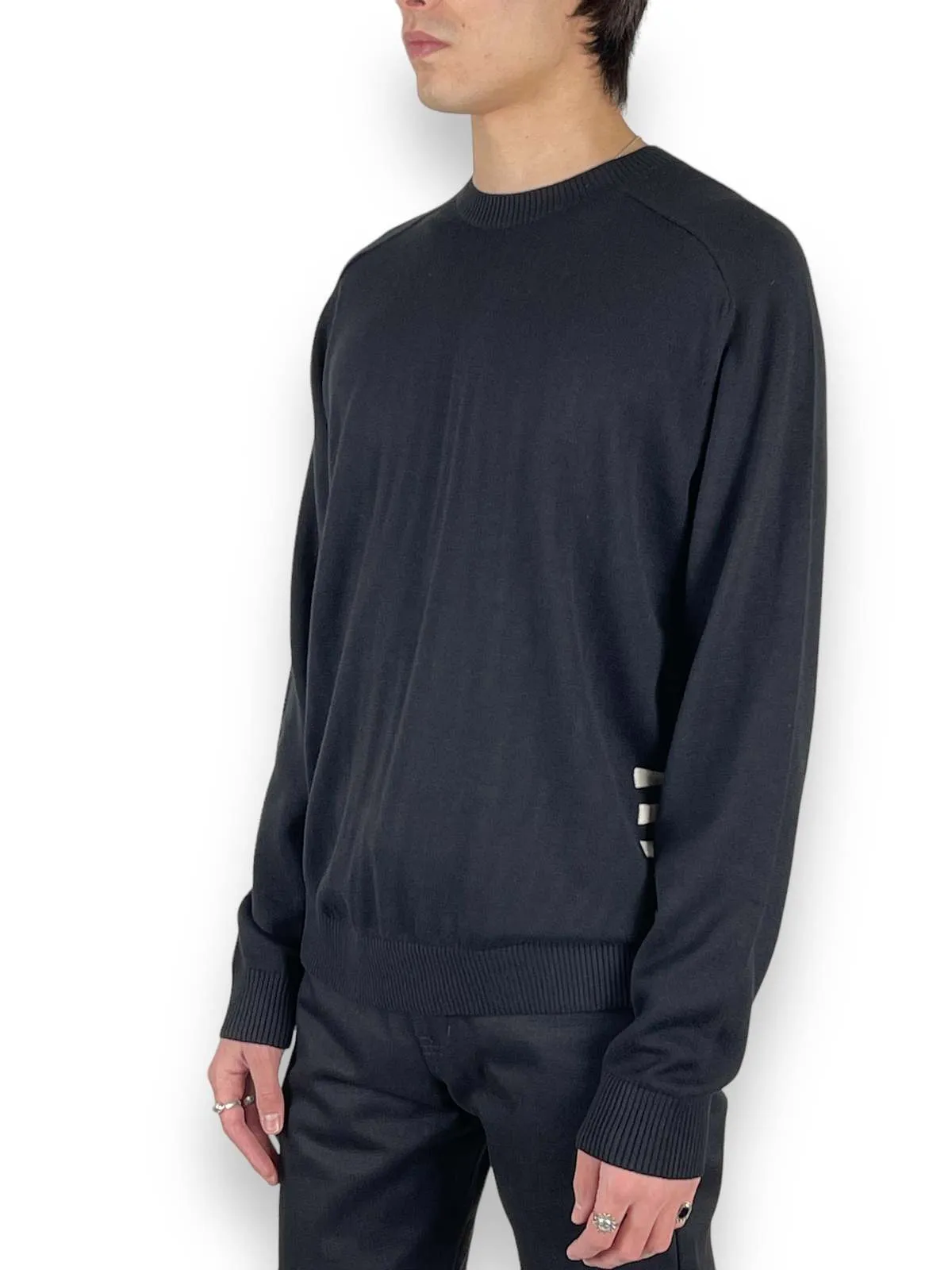 6 BAR SWEATER - Black