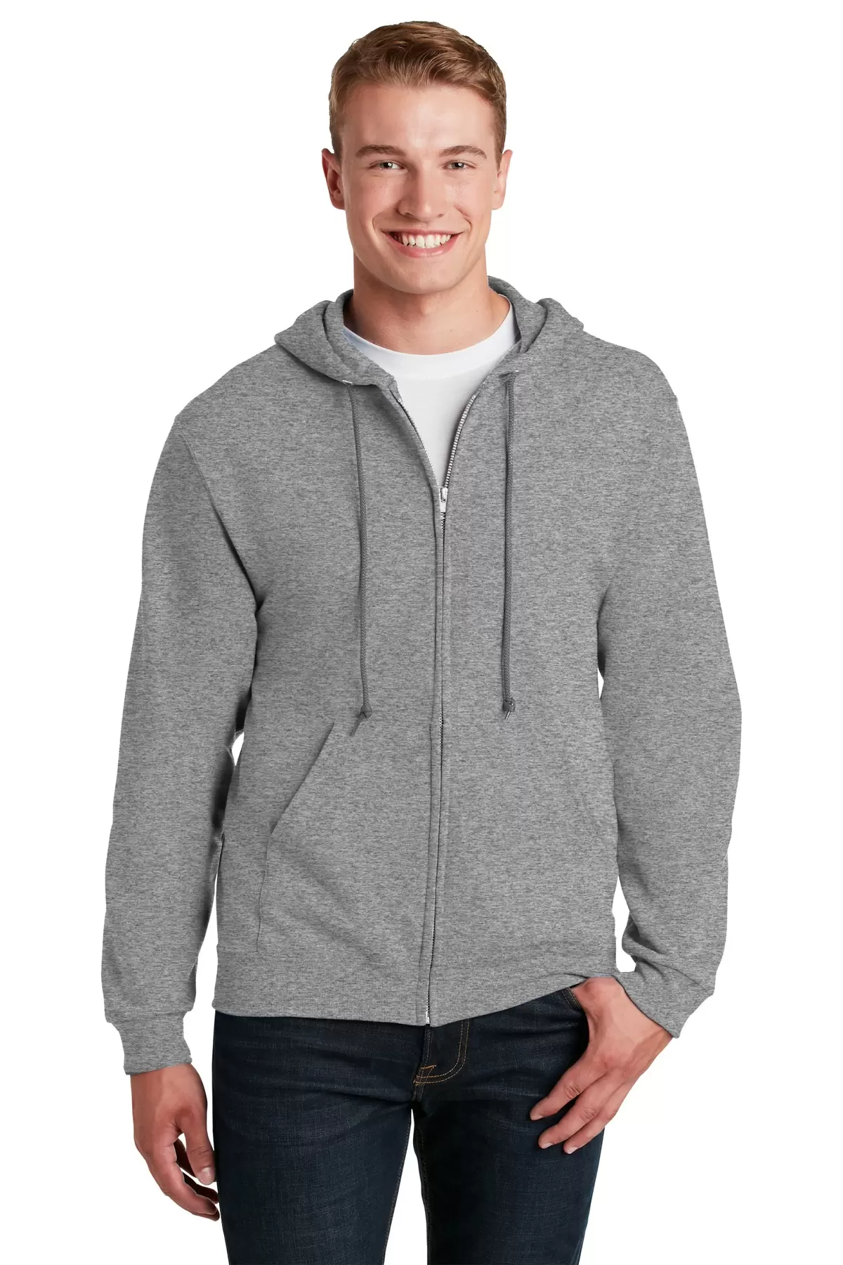 993 Jerzees 8 oz. NuBlend® 50/50 Full-Zip Hood SKU: 993