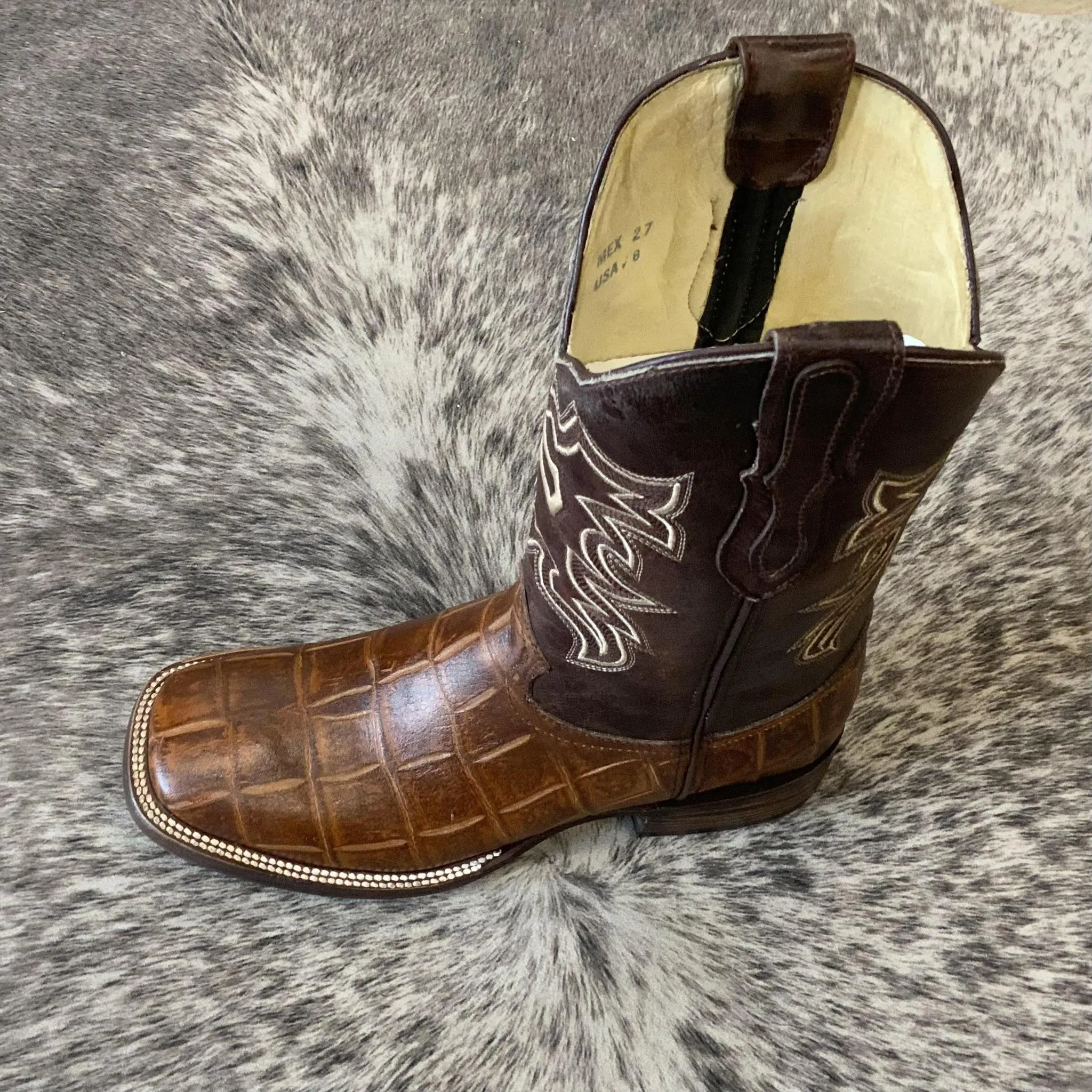 ‘’ARIEL’’ MEN TABACO BOOTS MORELIA