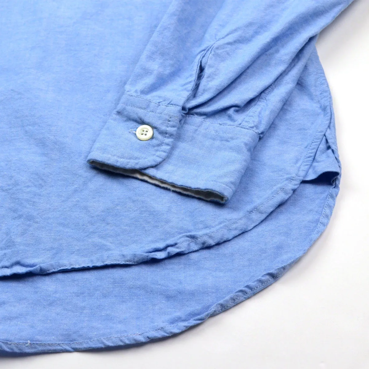 Arpenteur - Grand-Père Popover Shirt - Blue Chambray