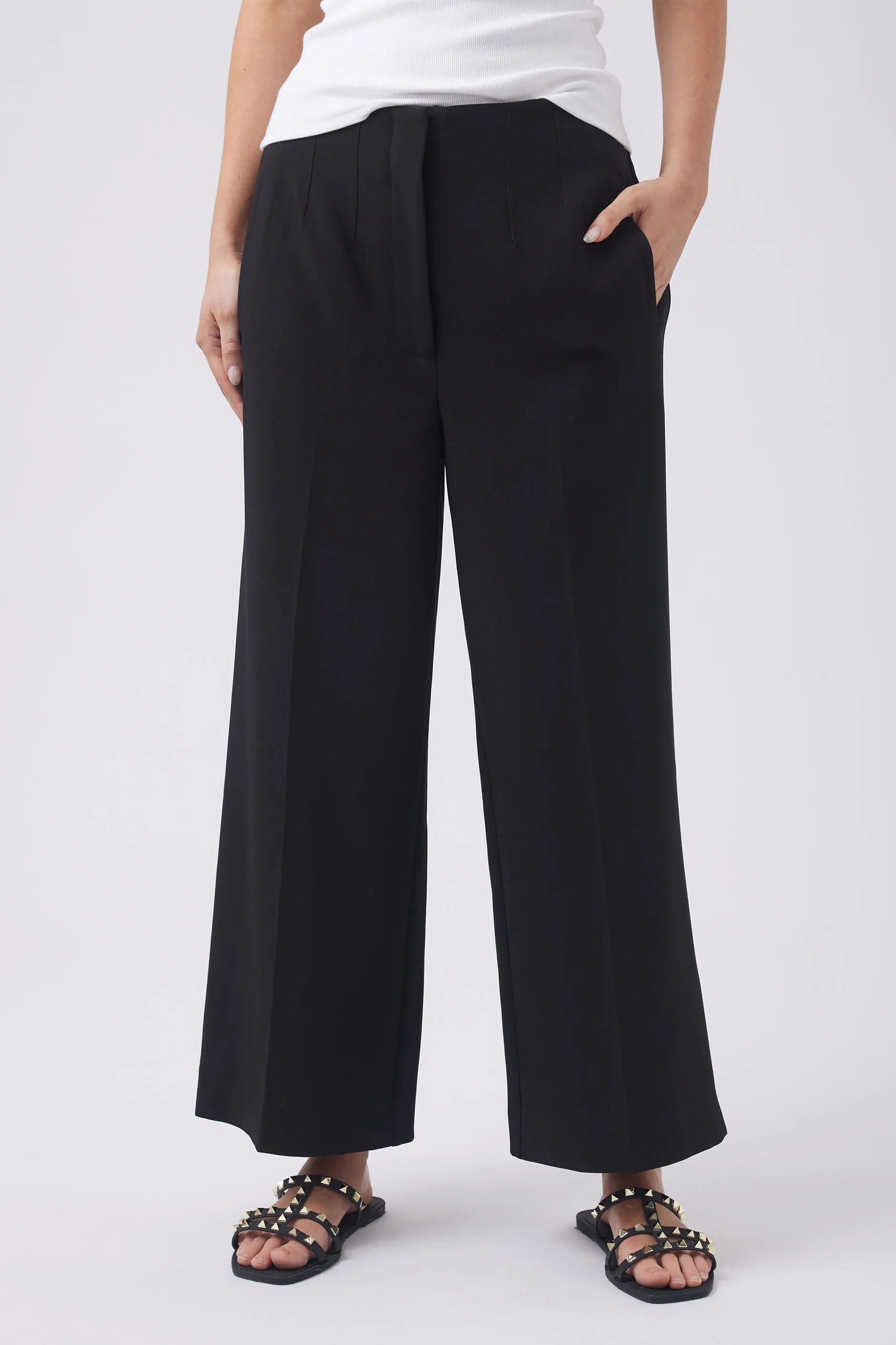 Ashton Crop Wide Leg Pant