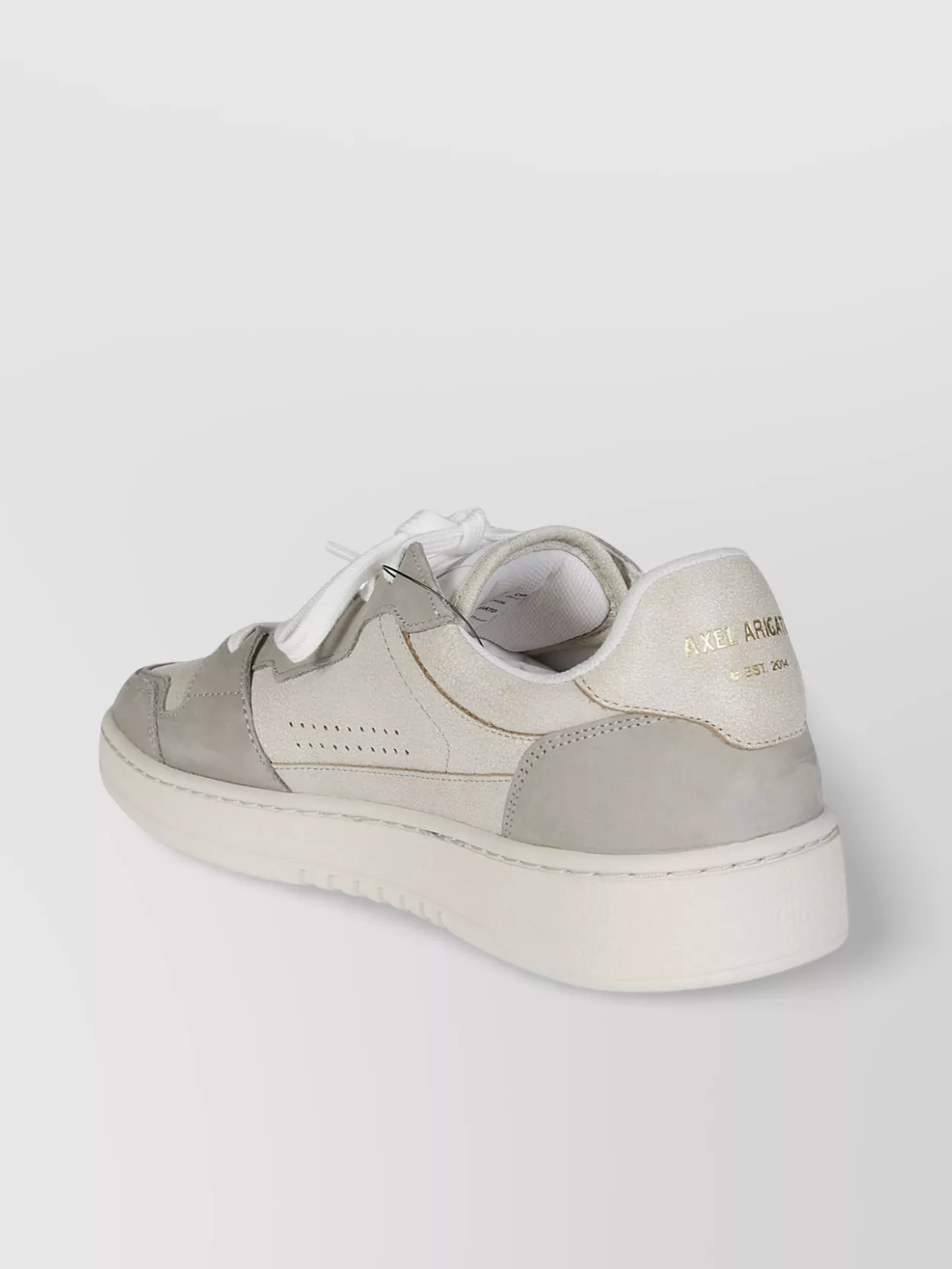 Axel Arigato   Bicolor round toe low-top sneakers