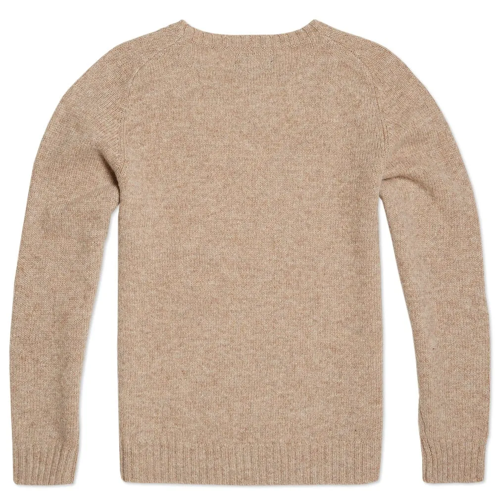 Beams Plus Crew Neck KnitBeige