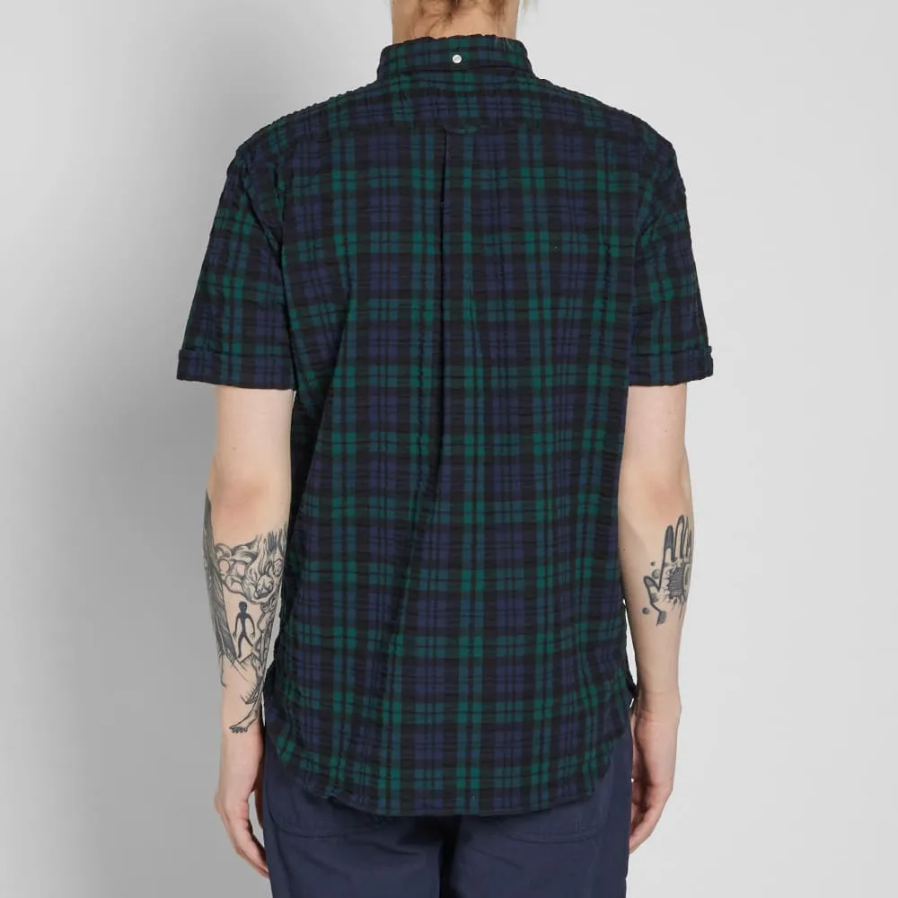 Beams Plus Popover Blackwatch ShirtBlack Watch