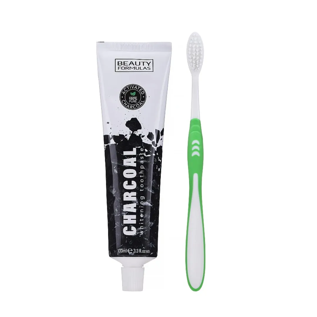 Beauty Formulas Dentifrice Blanchissant plus Brosse à Dents