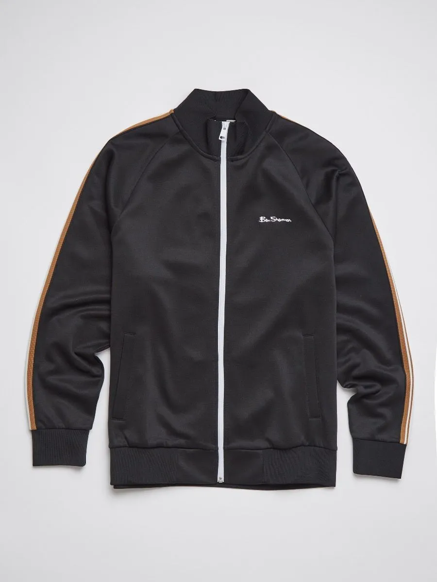 Ben Sherman House Tarped Track Jacket Black