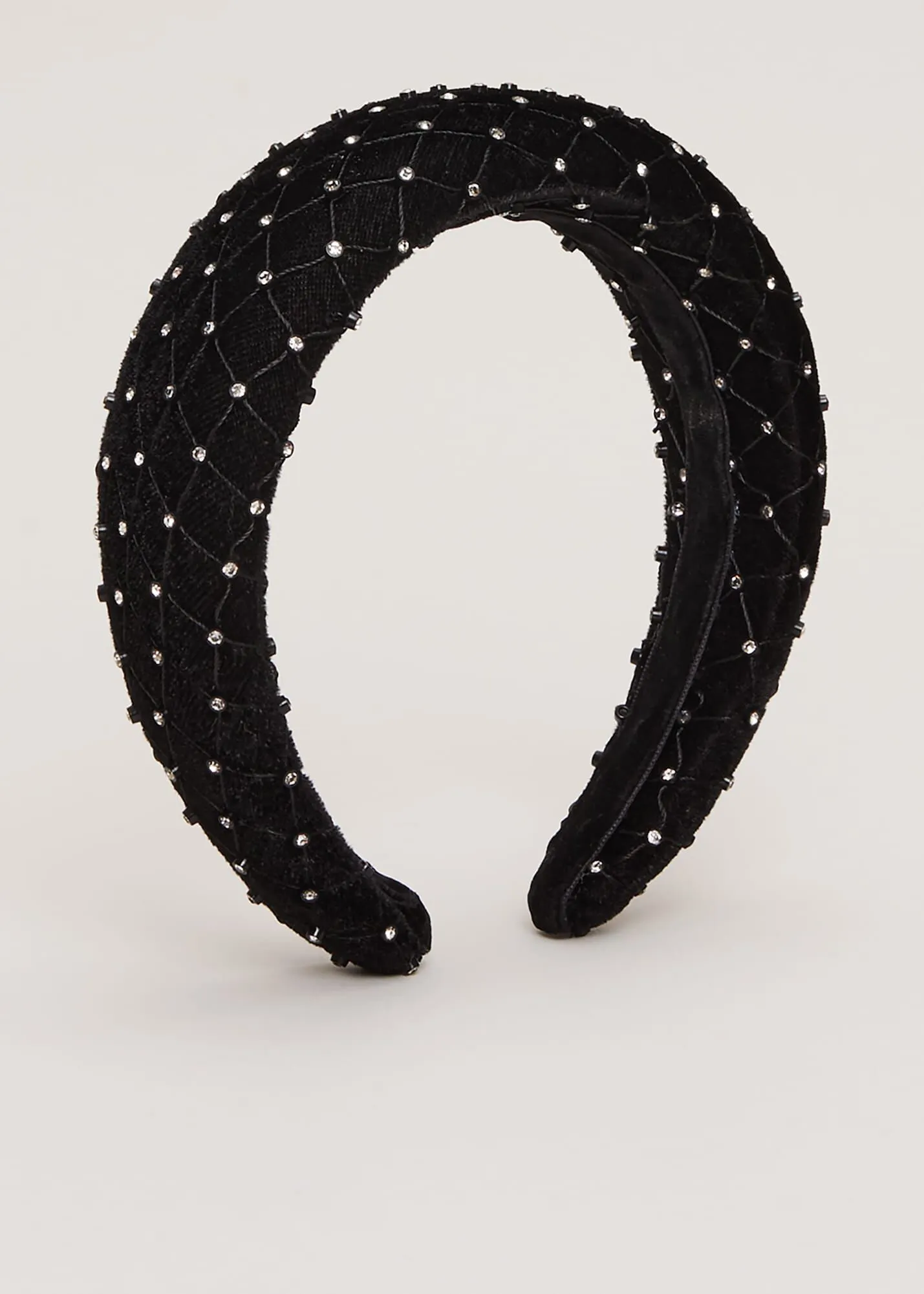 Black Embellished Headband