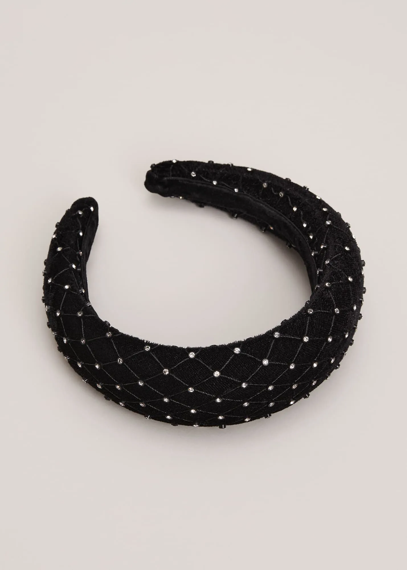 Black Embellished Headband