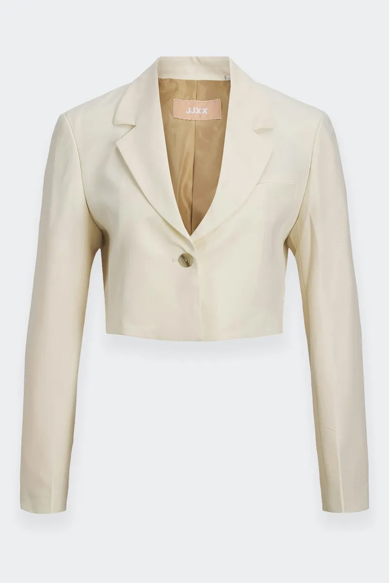 BLAZER CROPPED CREMA