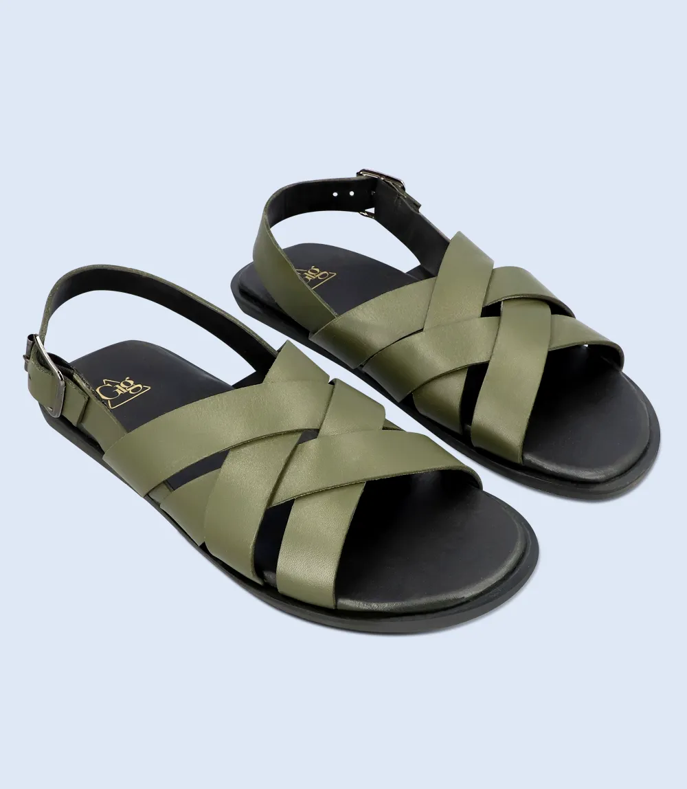 BM5590-OLIVE-Men Sandal