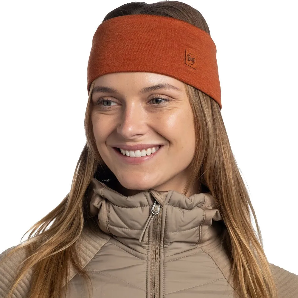 BUFF\u00ae - Merino Wide Headband solid cinnamon