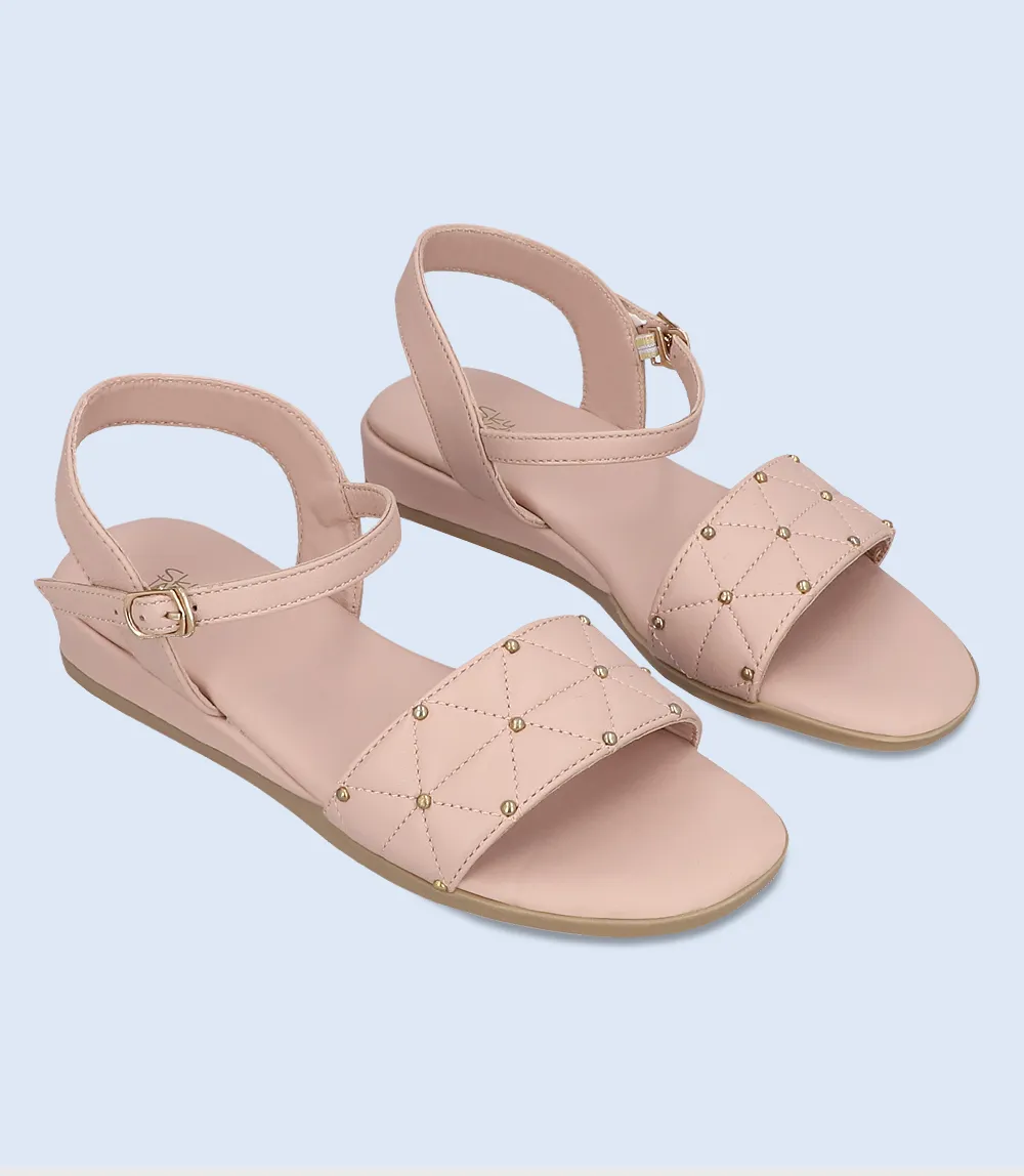 BW7534-TEA-PINK-Women Comfort Sandal