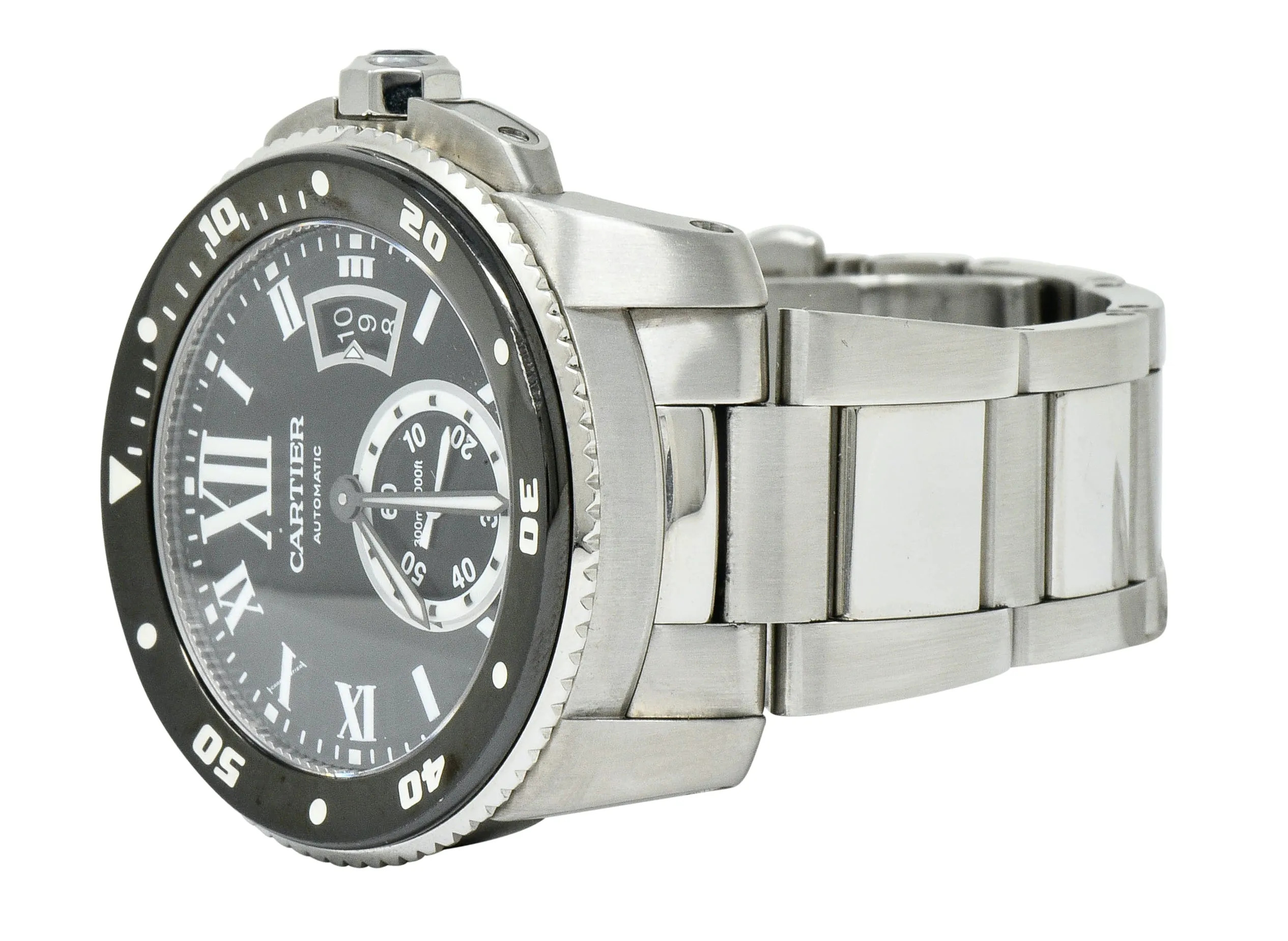 Cartier Calibre de Cartier Diver Stainless Steel Automatic Men's Watch W7100057