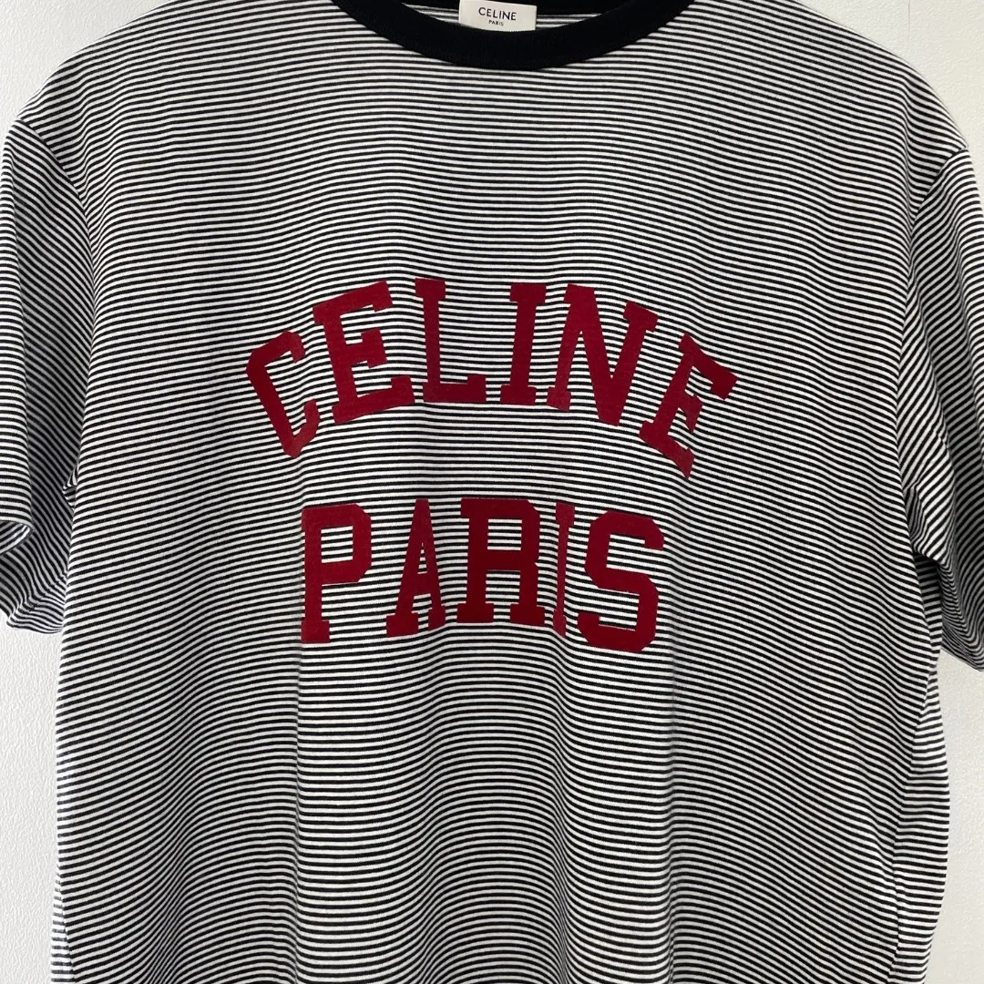 CELINE  |CELINE PARIS loose t-shirt in cotton jersey