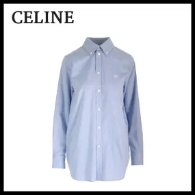 CELINE  |tomboy shirt in cotton chambray