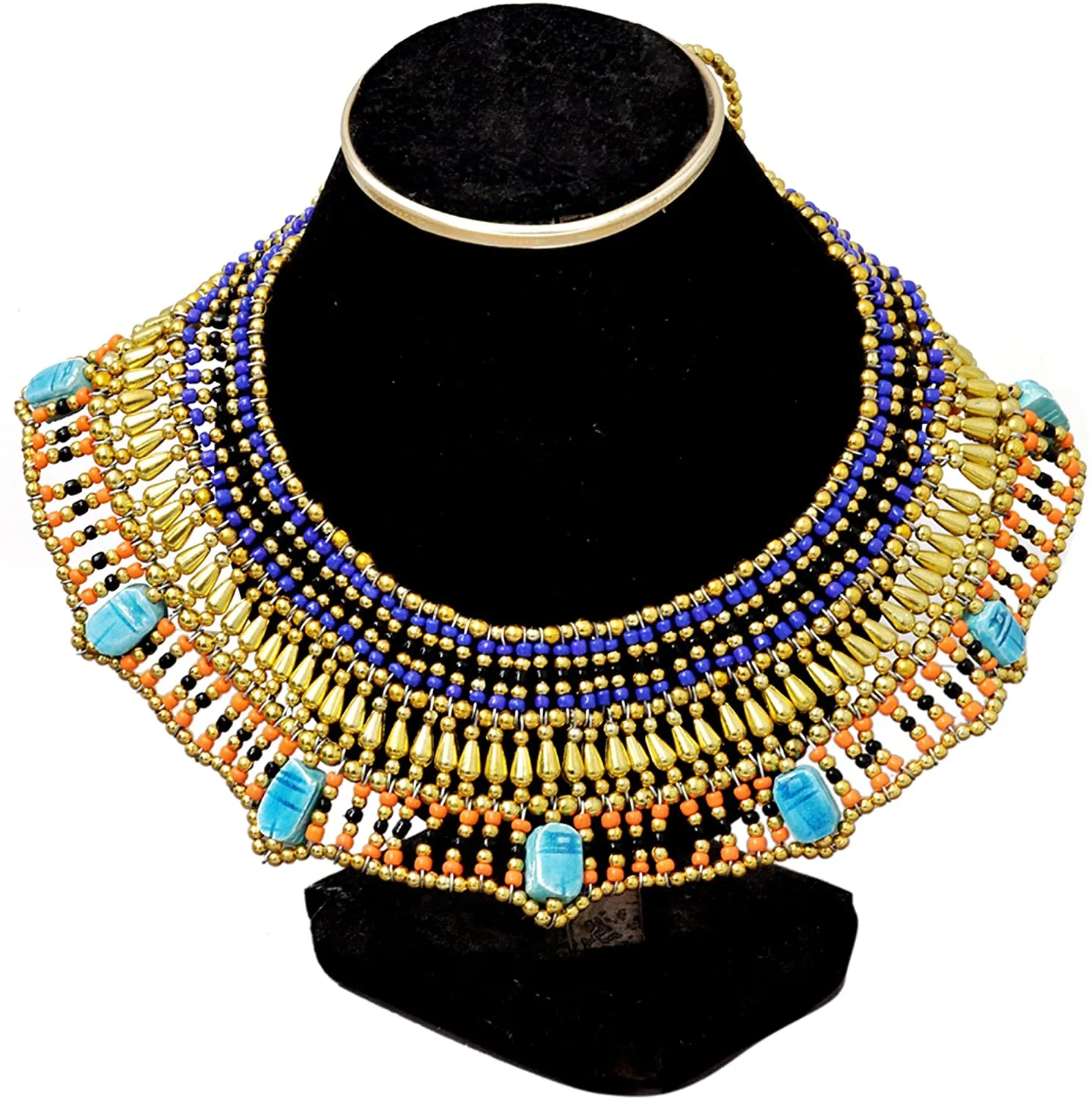 Cleopatra Egyptian Collar Necklace Design Costume Accessories Halloween