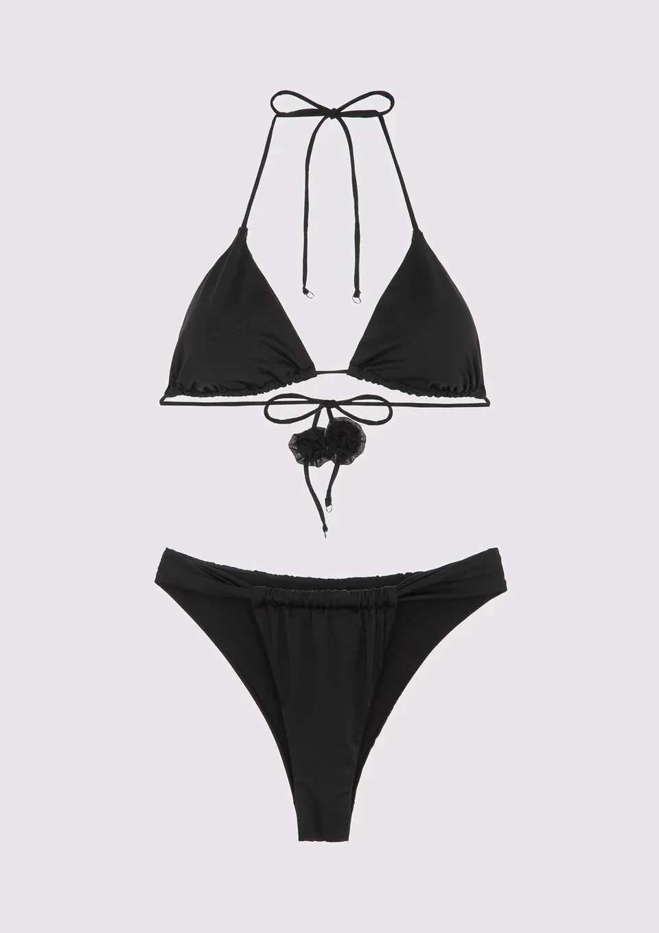 Costume bikini triangolo e slip fisso