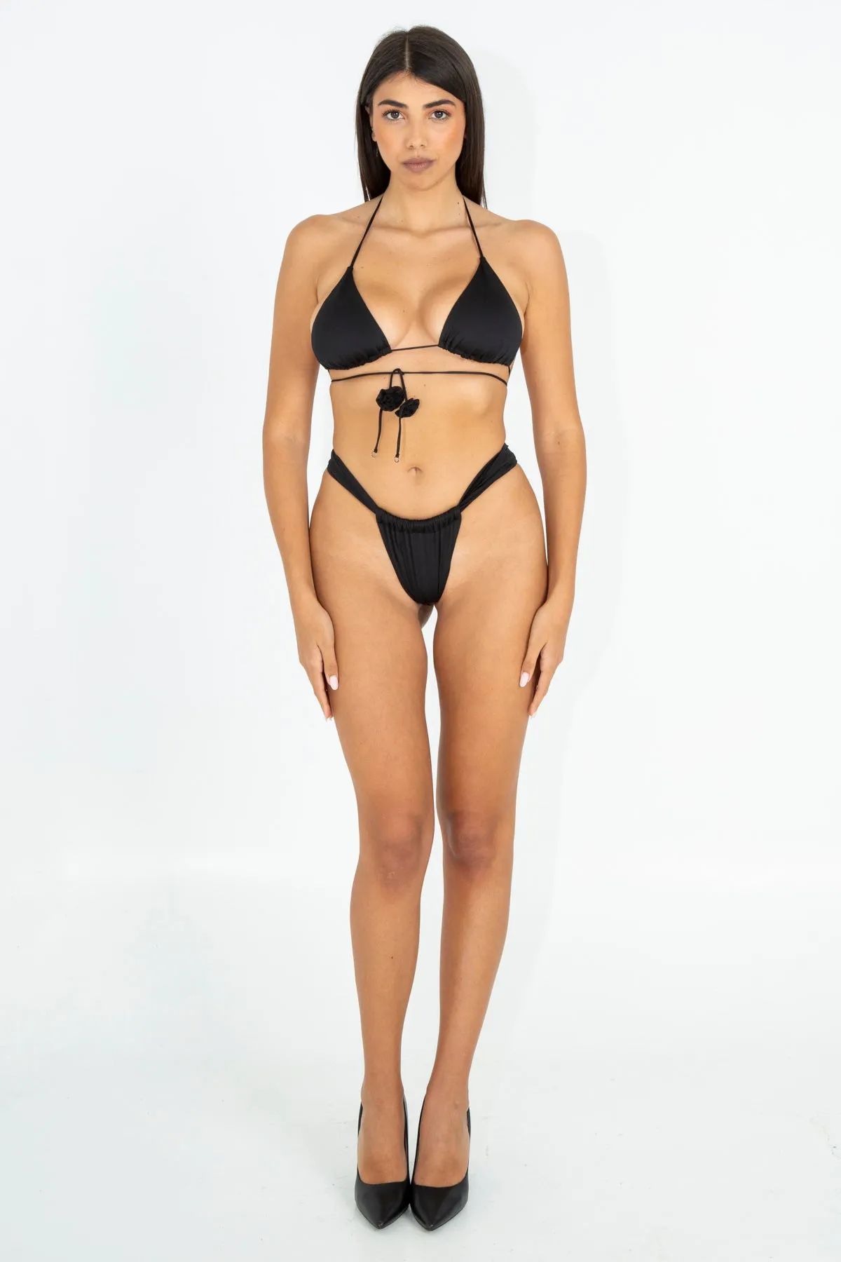 Costume bikini triangolo e slip fisso