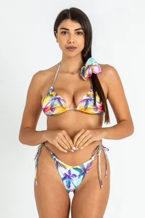 Costume bikini triangolo e slip regolabile sundown