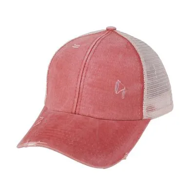 Criss Cross Ponytail Hat