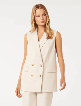 Darcy Sleeveless Blazer