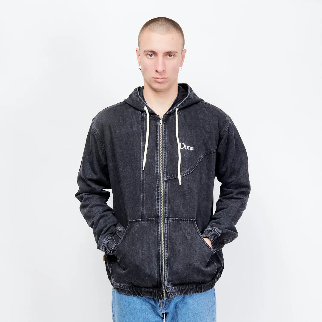 Dime - Hood Denim Bomber (Black)