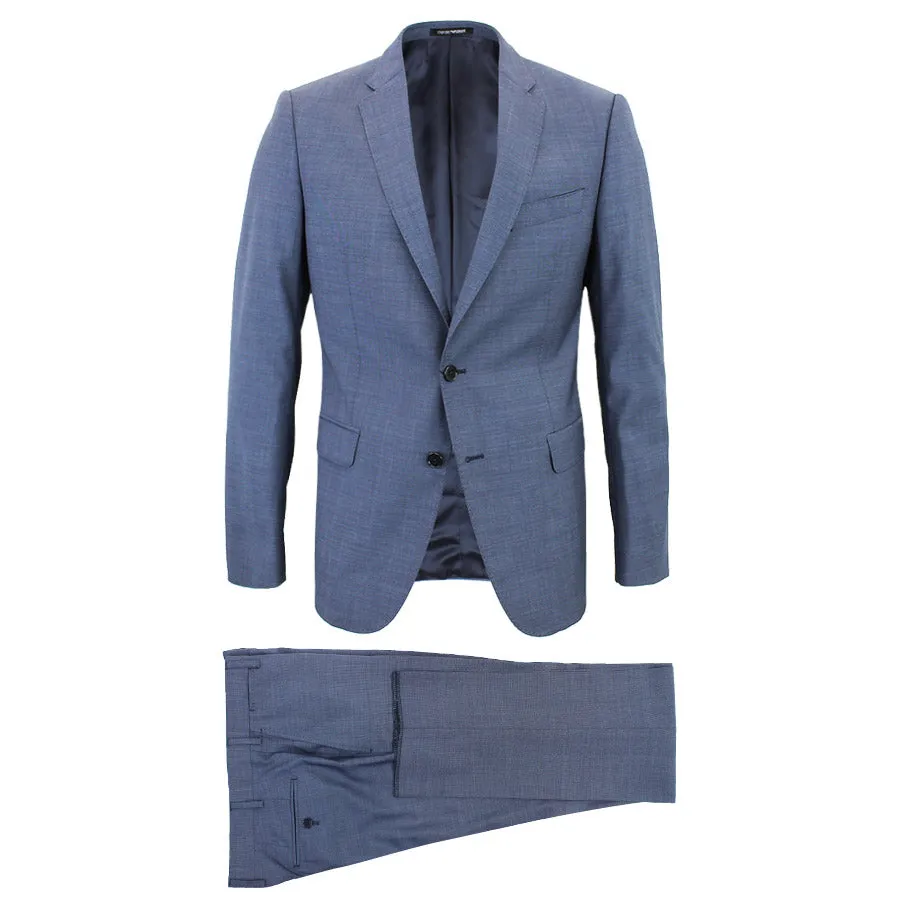 Emporio Armani - M Line Slim Fit Suit in Blue