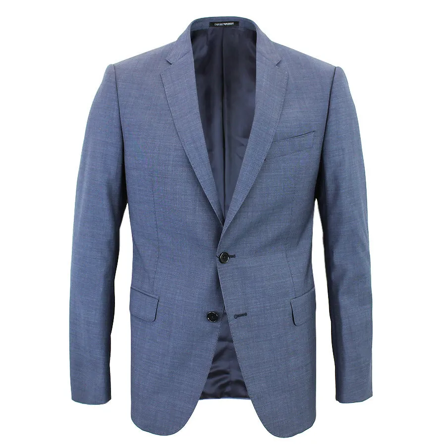 Emporio Armani - M Line Slim Fit Suit in Blue