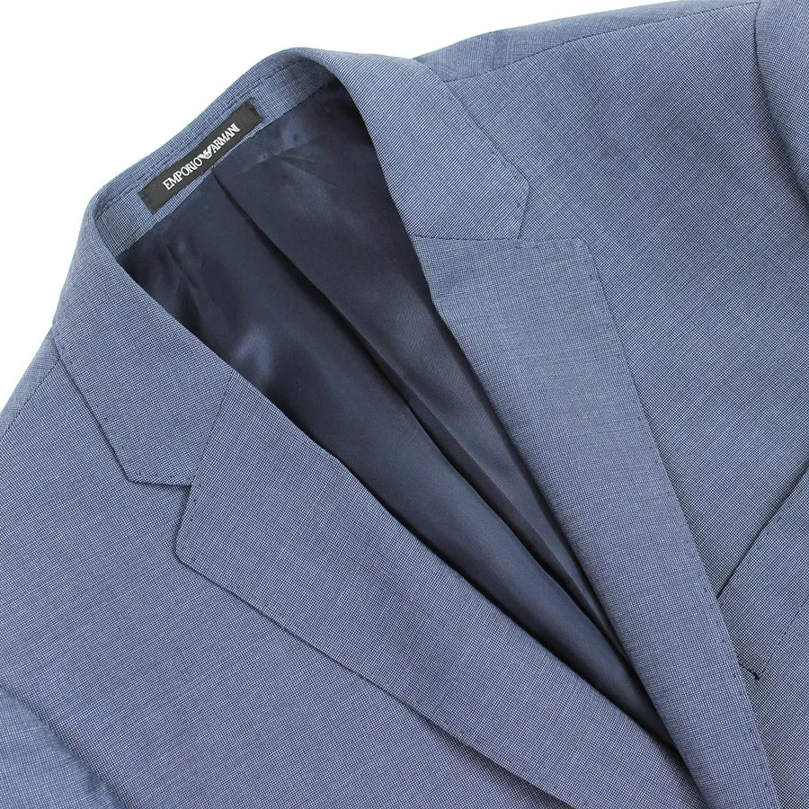 Emporio Armani - M Line Slim Fit Suit in Blue