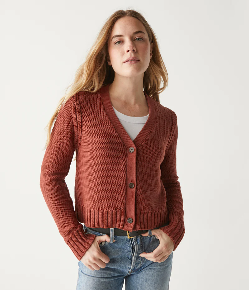 FRAN CROP SWEATER CARDIGAN