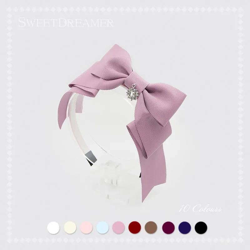 Gemstone Folding Bow Headband