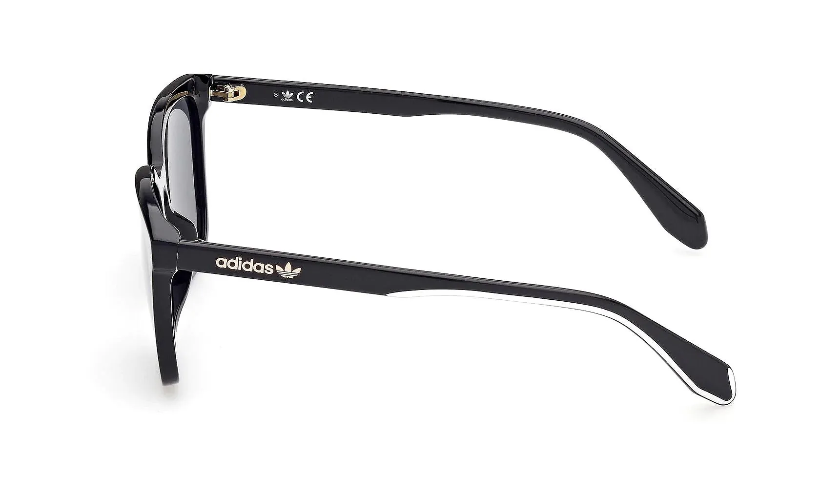 glasses adidas Originals OR0061 - 01A/Shiny Black/Smoke