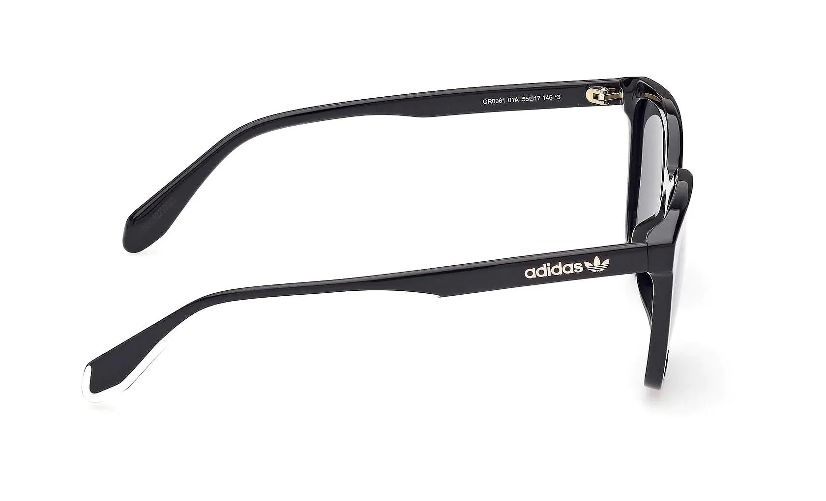 glasses adidas Originals OR0061 - 01A/Shiny Black/Smoke