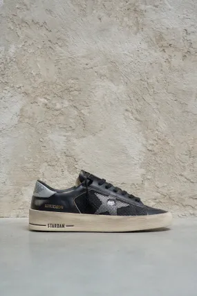 GOLDEN GOOSE Sneakers uomo Stardan con stella argento