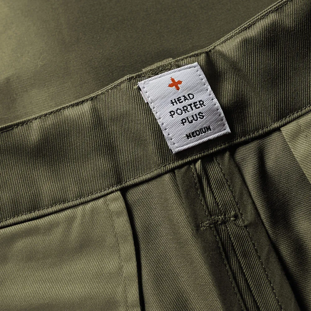 Head Porter Plus Chino PantKhaki