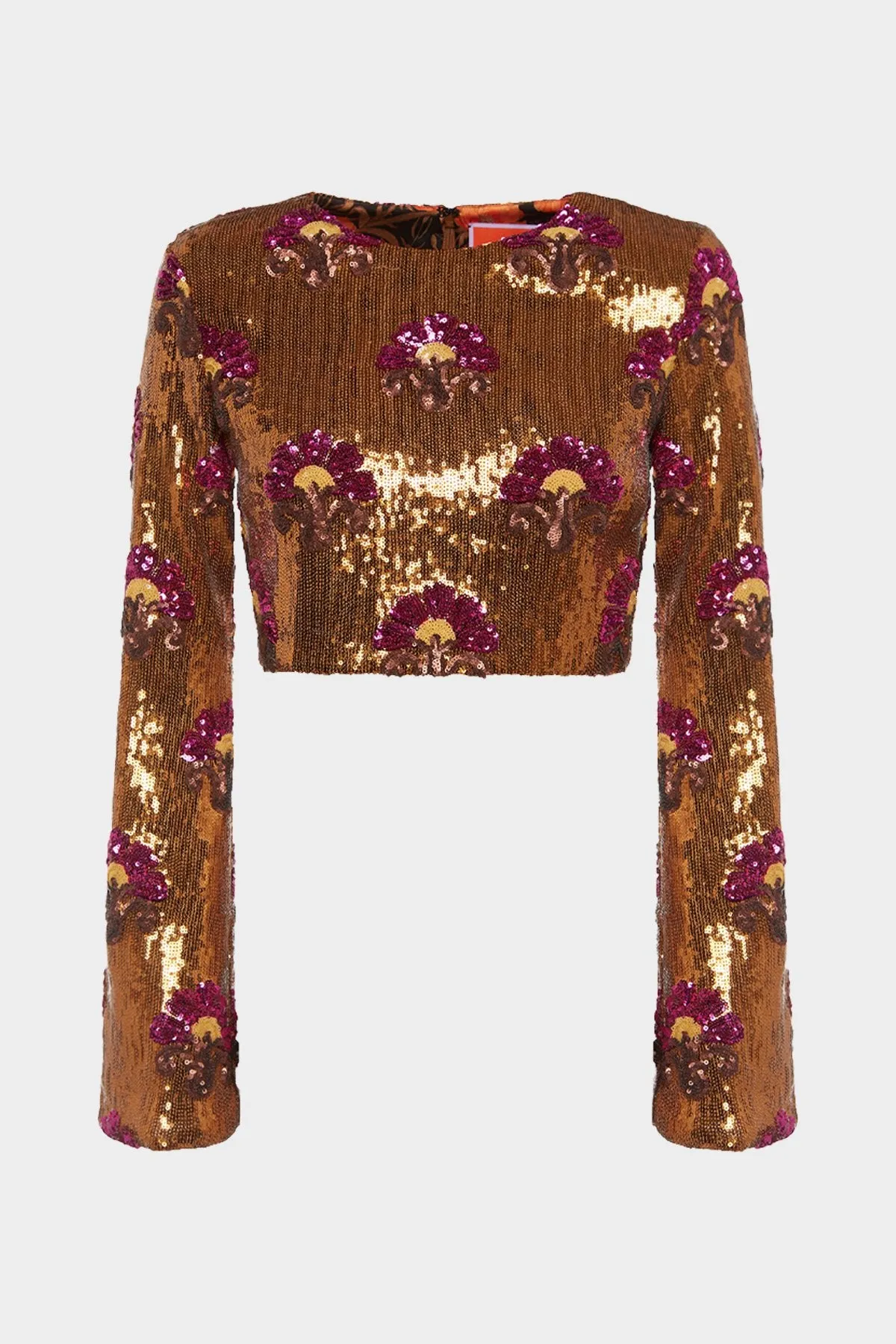 Holly Top in Textured Sequins