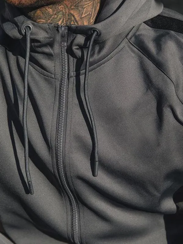 Hooded Fitness Men Tracksuit