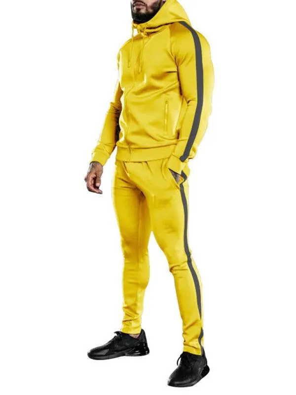 Hooded Fitness Men Tracksuit