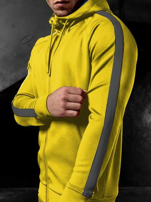 Hooded Fitness Men Tracksuit