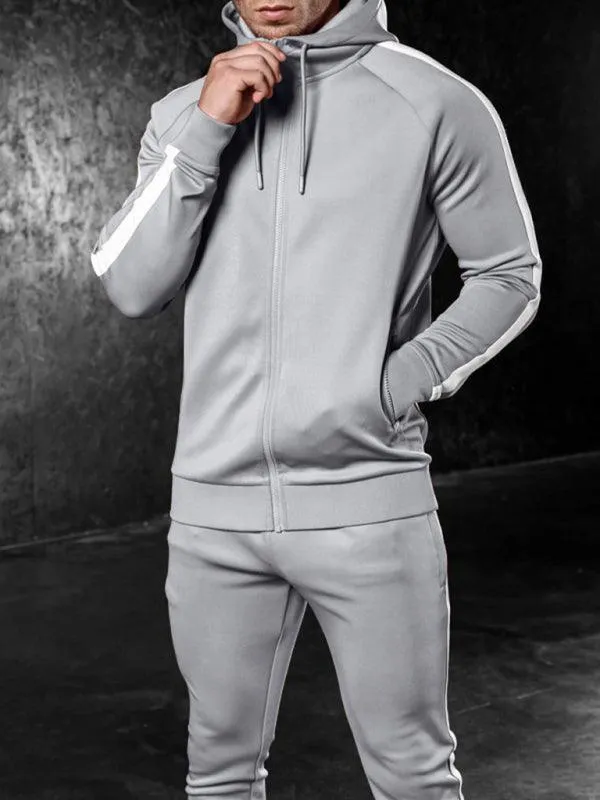 Hooded Fitness Men Tracksuit