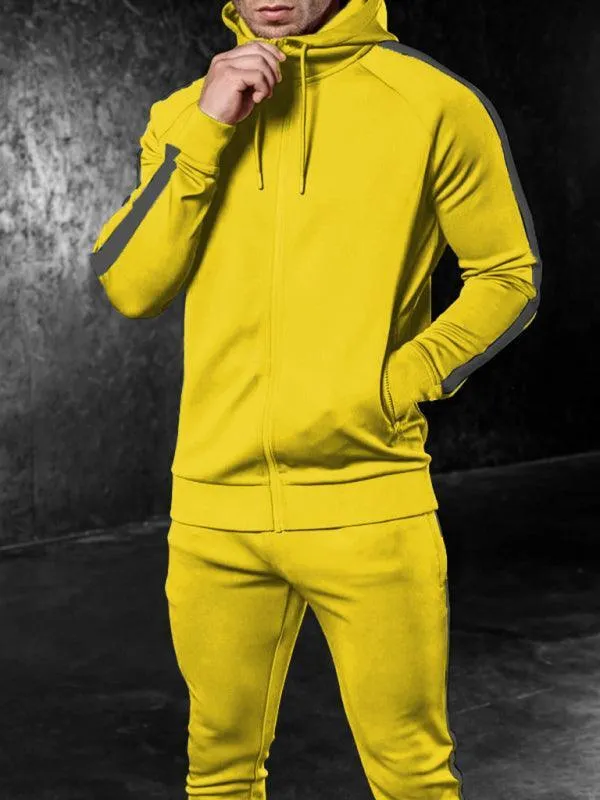 Hooded Fitness Men Tracksuit