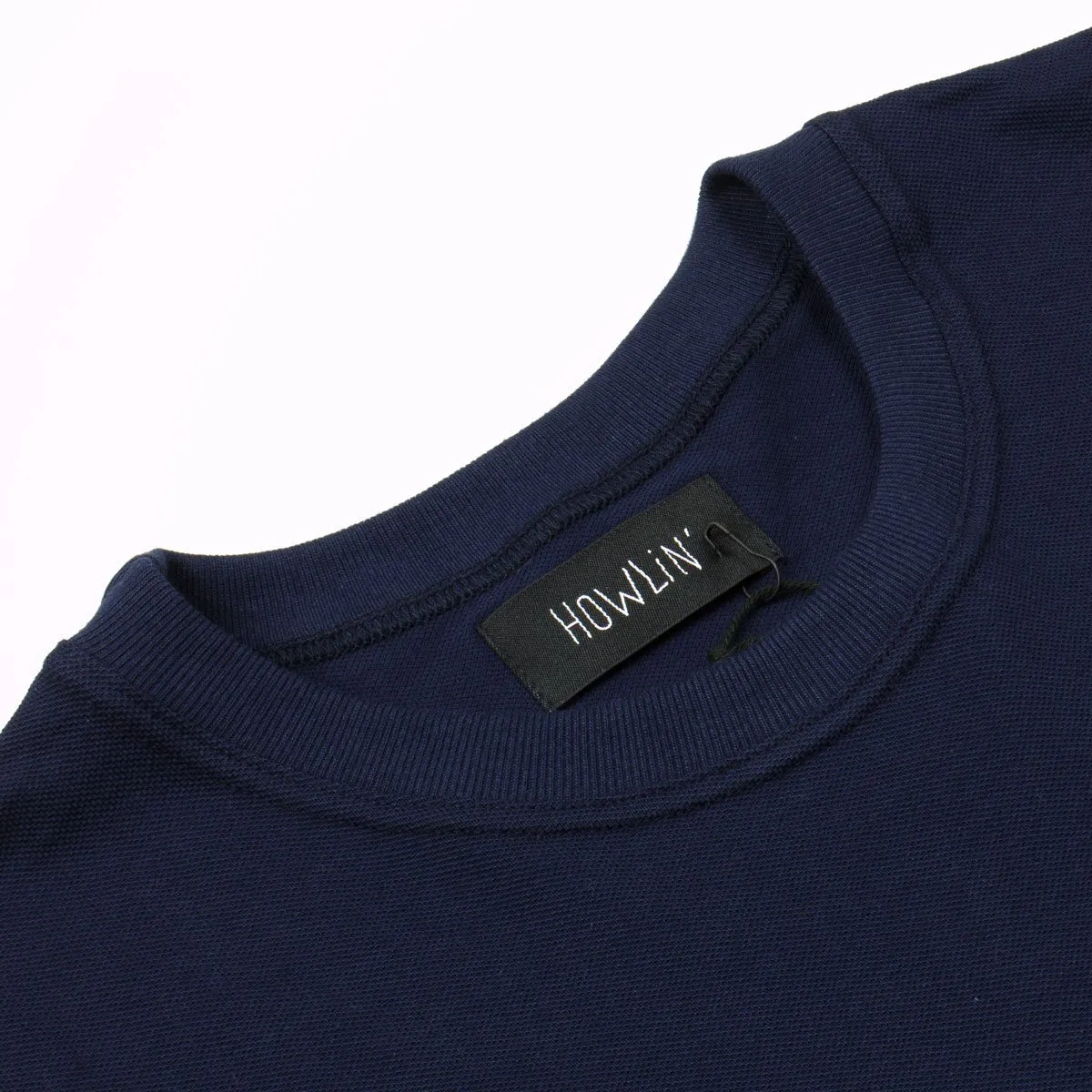 Howlin' - Hypnoteque Piqué T-shirt - Navy