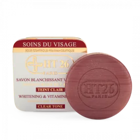 HT26 PARIS Savon Eclaircissant Carotte  - Donne un teint plus clair- Pain de 150 gr