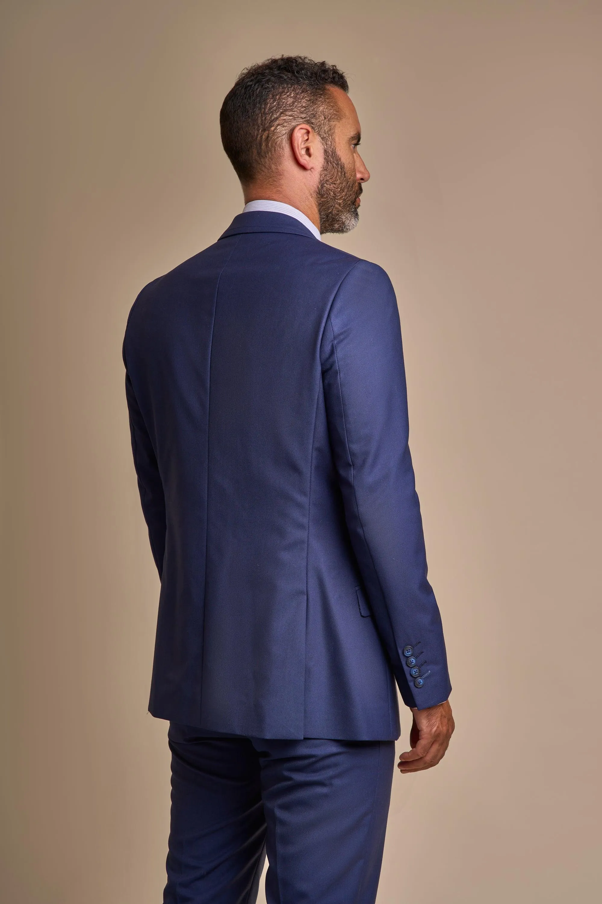 Jefferson Navy Regular Three Piece Suit