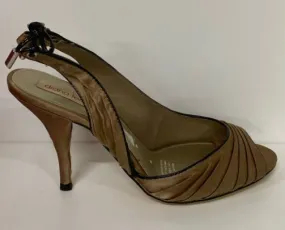 KATE SATIN SLING BACK BY DIANA FERRARI SIZE 10