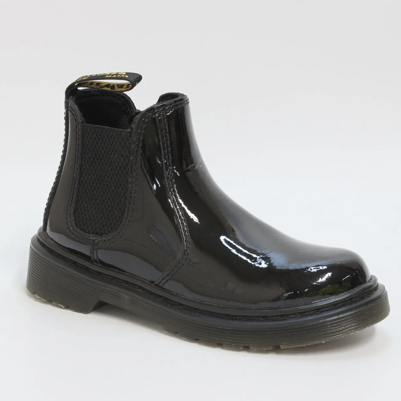 Kids Dr. Martens 2976 Junior Black Patent