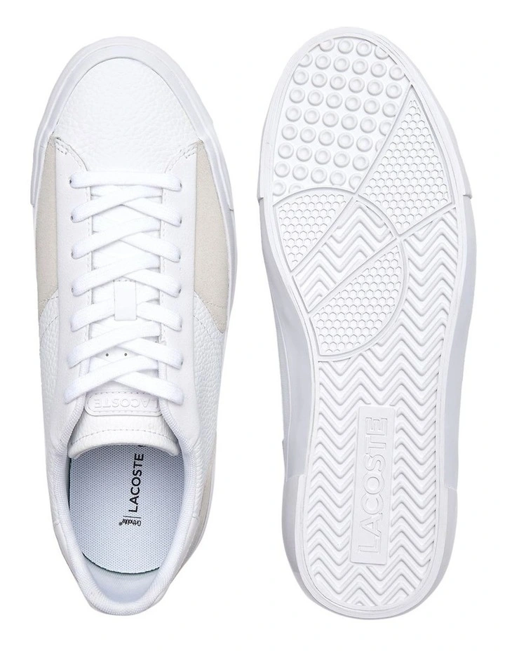 L006 222 1 SMA Sneaker in White