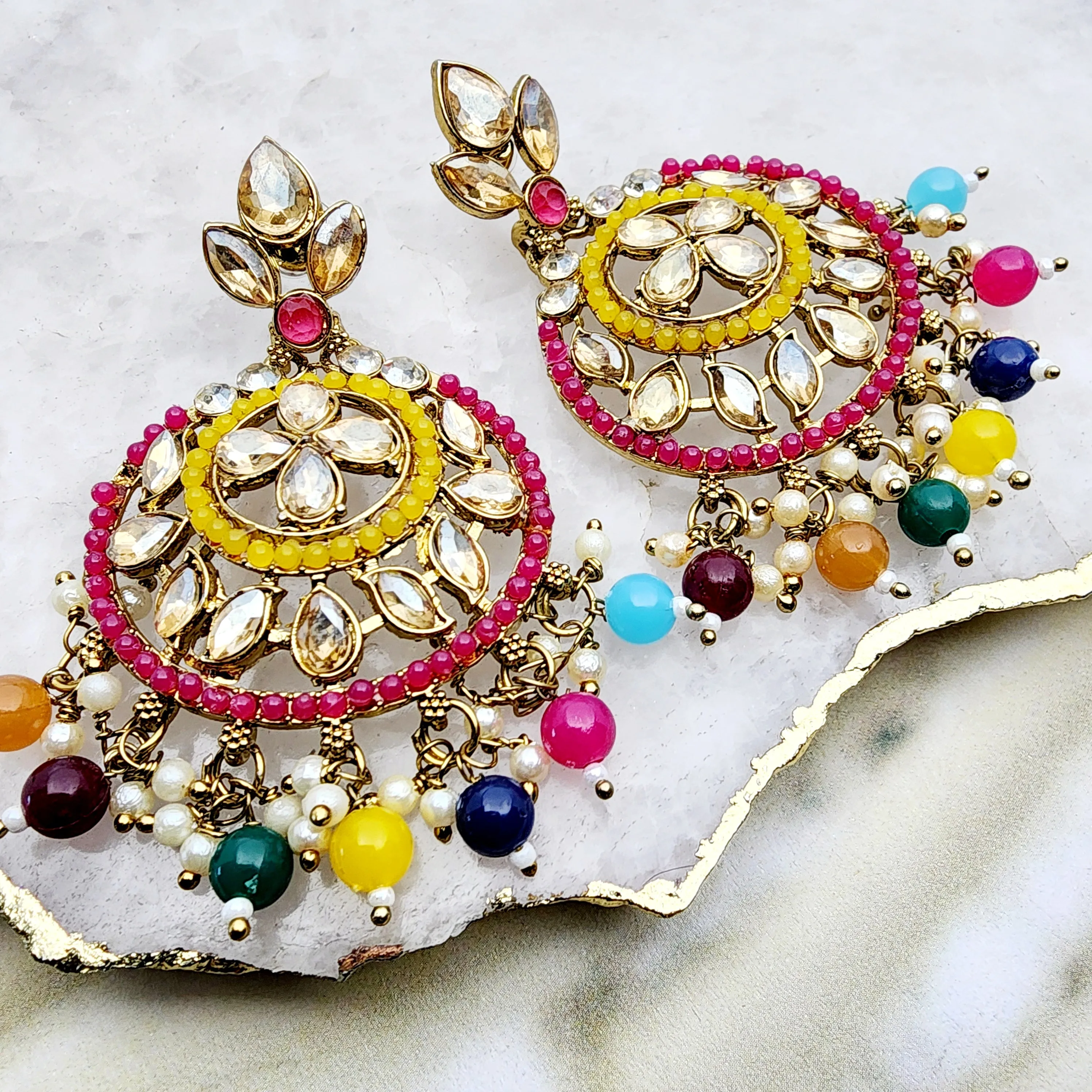 Larina Earrings & Tikka