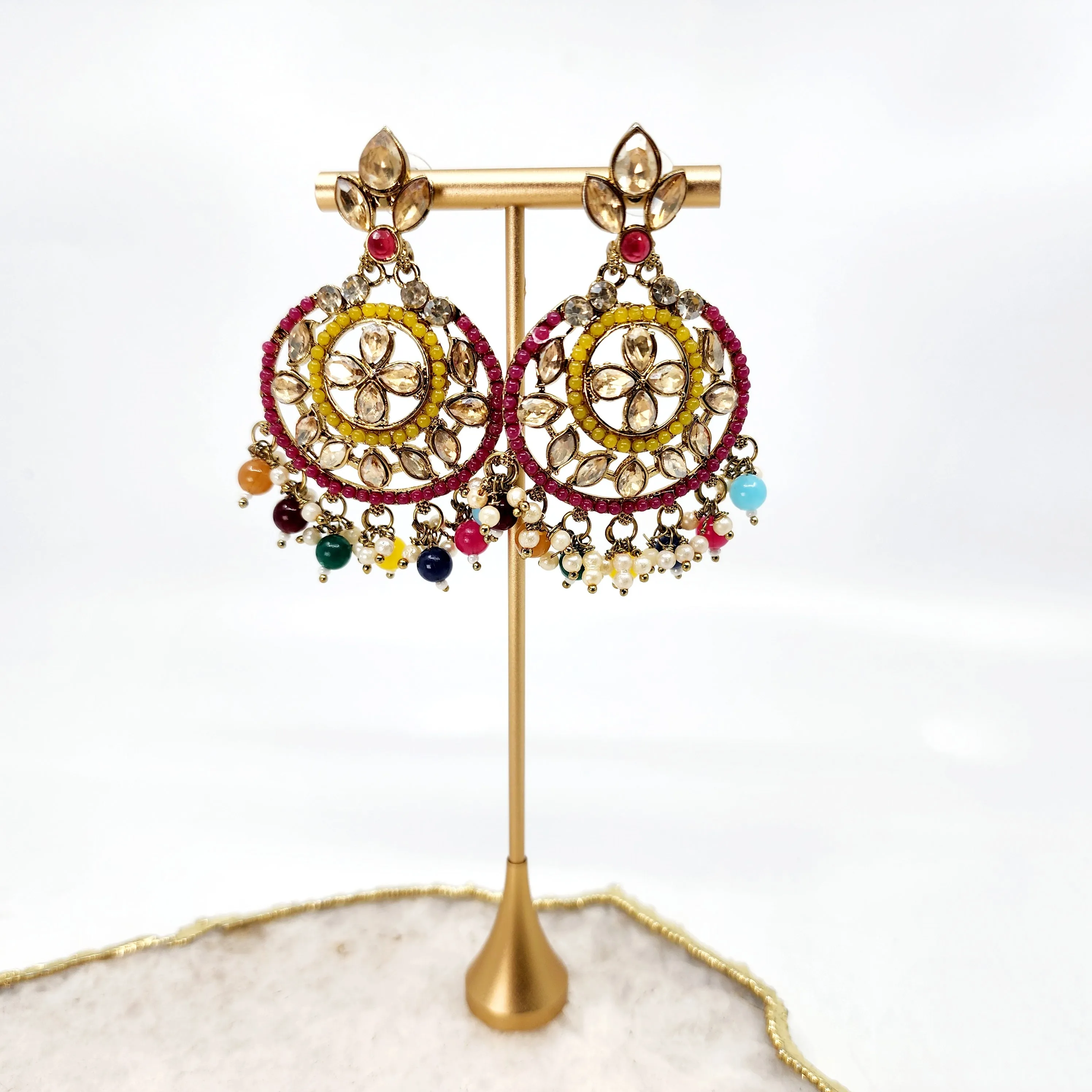 Larina Earrings & Tikka